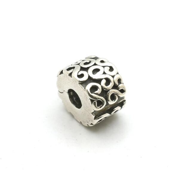 Authentic PANDORA  Swirls Clips - Picture 7 of 10